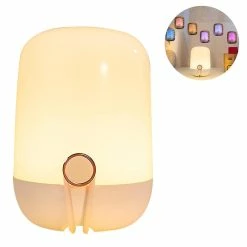 Ksalfye Veilleuse Pour Enfants, Touch Control Rechargeable Baby Night Light Color Changing Lampe De Chevet, Lampe De Chambre Pour L’allaitement Bébé Cadeau -Glass Vases Boutique de vente 402902357 max