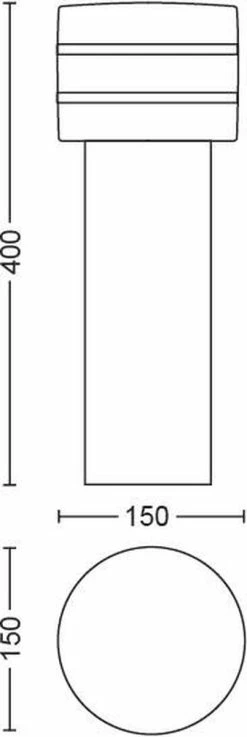 Lampe Sur Pied Philips Hue Tuar - Blanc - 1 Point Lumineux - Acier Inoxydable - Bas - Extérieur -Glass Vases Boutique de vente 402x1200 3