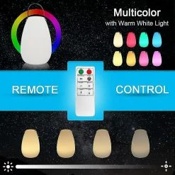 Unbranded Grande Lampe D’extérieur Sans Fil Avec Télécommande - Portable - Led Multicolore - Rechargeable - Waterpr 7 Unbranded Grande Lampe D’extérieur Sans Fil Avec Télécommande - Portable - Led Multicolore - Rechargeable - Waterpr -Glass Vases Boutique de vente 403835746 max
