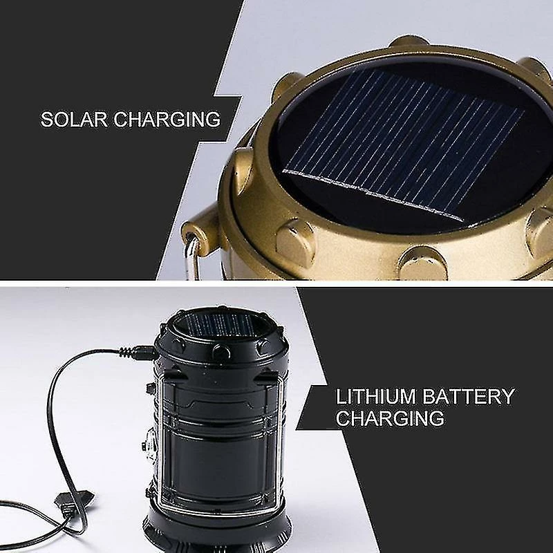 Unbranded Lampe De Camping Solaire Portable Rechargeable Multifonctionnelle De Camping En Plein Air 4 Unbranded Lampe De Camping Solaire Portable Rechargeable Multifonctionnelle De Camping En Plein Air – Image 4