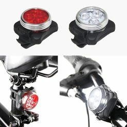 Unbranded Bicycle Cob 3 Led Usb Nuit Lampe Frontale & Feu Arrière Arrière -Glass Vases Boutique de vente 413211515 max