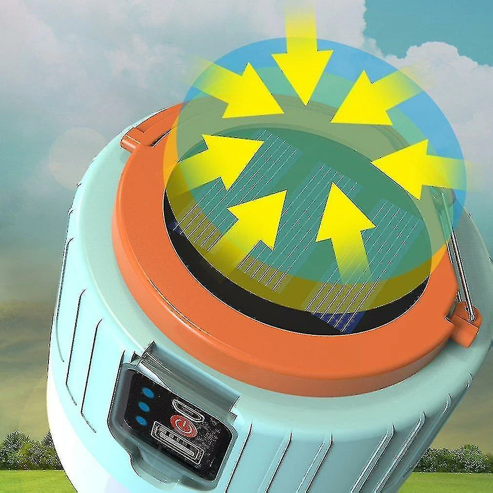 Unbranded Lanterne Portable Solaire Led Camping Light Usb Ampoule Rechargeable Pour Lampe De Tente Extérieure Urgence 3 Unbranded Lanterne Portable Solaire Led Camping Light Usb Ampoule Rechargeable Pour Lampe De Tente Extérieure Urgence – Image 3