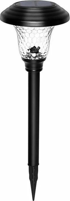 SANS MARQUE TDR - Lampe à Gazon Solar - Acier Inoxydable - Éclairage De Jardin Extérieur étanche - 4 PIECES PAR ENSEMBLE - Lumière Noire Et Blanche -Glass Vases Boutique de vente 421x1200 1