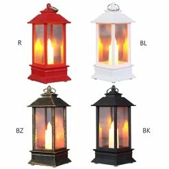 Unbranded Bouton Portable Lampe De Tempête à Piles Lampes à Vent à L’ancienne Bougie électrique Accent Look à L’ancienne -Glass Vases Boutique de vente 422827061 max