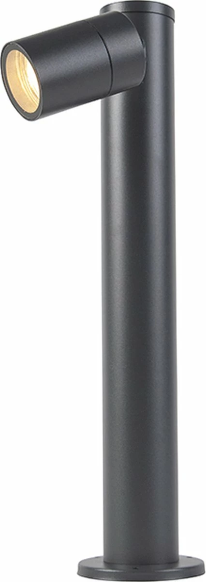 QAZQA Solo - Lampe D'extérieur Moderne Et Smart | Lampadaire Pour Extérieur Avec WiFi Up Down - 1 Lumière - H 45,5 Cm - Gris Foncé - Éclairage Extérieur 10 QAZQA Solo - Lampe D'extérieur Moderne Et Smart | Lampadaire Pour Extérieur Avec WiFi Up Down - 1 Lumière - H 45,5 Cm - Gris Foncé - Éclairage Extérieur – Image 10