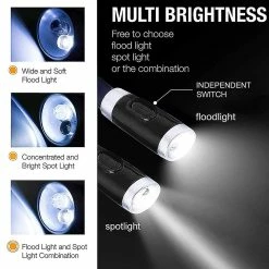 WOSAWE Lampe De Livre Led Rechargeable, Cou Étreinte Lampes De Lecture Pour Lire Au Lit -Glass Vases Boutique de vente 427293114 max