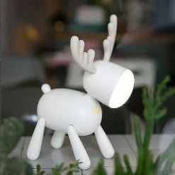 WOSAWE Veilleuses Éclairage Ambiant Led Deer Light Kids Lampe De Table Blanc -Glass Vases Boutique de vente 427305798 max