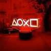 WOSAWE 3d Illusion Night Led Lampe Pour La Décoration De Bureau Éclairage De Bureau Pour Playstation