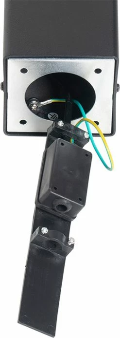 QAZQA Danemark - Lampe D'extérieur Sur Pied Moderne | Lampadaire D'extérieur - 1 Lumière - H 50 Cm - Zwart - Éclairage Extérieur -Glass Vases Boutique de vente 427x1200