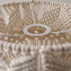 Unbranded Macrame Lampe Abat-jour Boho Suspendu Plafonnier Couverture Bureau Chambre Salon Nursery Dortoir Bohème Home Decor -Glass Vases Boutique de vente 436687338 max