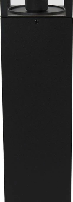 QAZQA Charlois - Lampe D'extérieur Sur Pied Industrielle | Lampadaire D'extérieur - 1 Lumière - H 80 Cm - Zwart - Industriel - Éclairage Extérieur -Glass Vases Boutique de vente 436x1200 1
