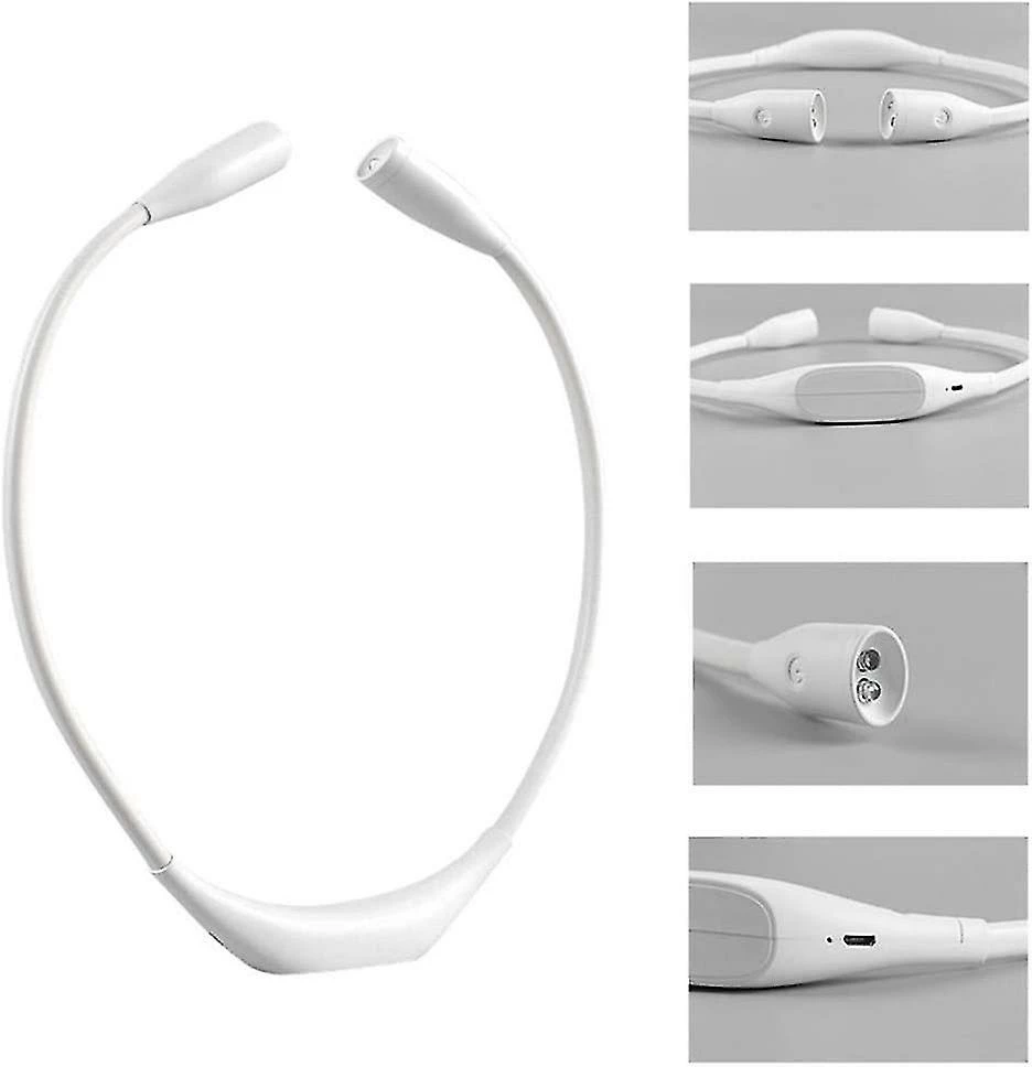 Wabjtam Lampe De Lecture LED Flexible, Lumière De Nuit Mains Libres Autour Du Cou Avec 3 Niveaux De Luminosité, Lampe De Livre Rechargeable Pour Le Lit 5 Wabjtam Lampe De Lecture LED Flexible, Lumière De Nuit Mains Libres Autour Du Cou Avec 3 Niveaux De Luminosité, Lampe De Livre Rechargeable Pour Le Lit – Image 5