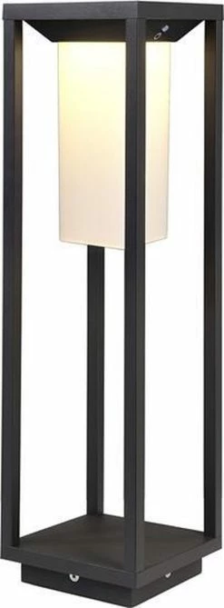 Deko Light Deko-Light Samas Éclairage Extérieur LED Solar Avec Interrupteur Crépusculaire Et Détecteur De Mouvement - Hauteur 50cm - Lampe D'extérieur Sur Pied - éclairage à énergie Solaire à L'extérieur