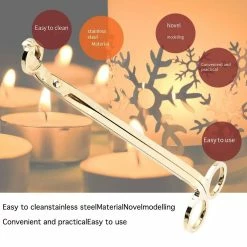 Unbranded Bougie Mèche Coupe-bordure En Acier Inoxydable AromathérapieCandle Ciseaux Huile Lampe Garniture DurableTracemoins Cutter Snuffer Tool Hook Clipper -Glass Vases Boutique de vente 446586960 max
