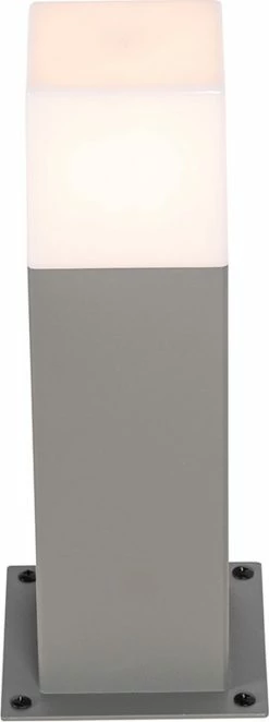 QAZQA Danemark - Lampe D'extérieur Sur Pied Moderne | Lampadaire D'extérieur - 1 Lumière - H 30 Cm - Grijs - Éclairage Extérieur -Glass Vases Boutique de vente 448x1200