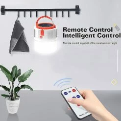 Unbranded Rechargeable Led Camping Lantern Solaire / Usb Lampe Portable Avec Télécommande, Étanche Ip45 2200 Mah -Glass Vases Boutique de vente 456194242 max