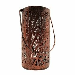 Gaoguang Led Solar Tree Lamp Outdoor Courtyard Decoration Hollow Iron Lampe Suspendue