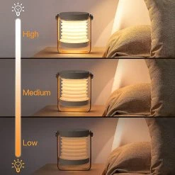 Unbranded Lampe De Chevet Tactile Dimmable, Lampe De Chevet Portable Lampes De Chevet Avec Veilleuse Sécurisée Table De Chevet Portable Betterlifefg -Glass Vases Boutique de vente 462319715 max