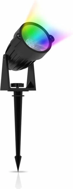 Realight Eclairage De Jardin LED RGB - Spots De Jardin - Lampes D'extérieur - Eclairage Extérieur Applique - Lampe D'extérieur - 1 Pièce -Glass Vases Boutique de vente 464x1200