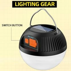 Unbrand Camping Light Usb Rechargeable Ipx22 Étanche Led Lampe Portable Avec 3 Modes -Glass Vases Boutique de vente 470693299 max