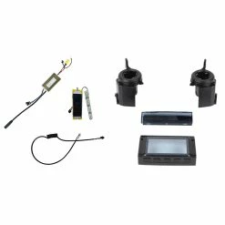 Unbranded Housse D’écran En Plastique De Scooter + Poignée De Pouce + Kit De Boîtier De Lampe