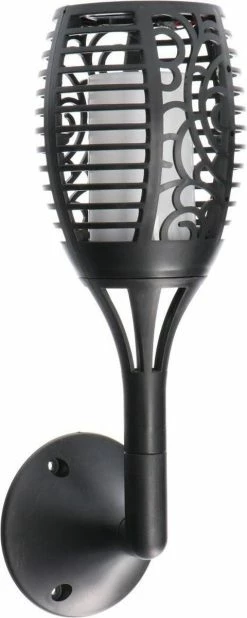 Proventa Lampe Solaire Torch Small Noire Avec Effet Flamme -Glass Vases Boutique de vente 480x1200 1