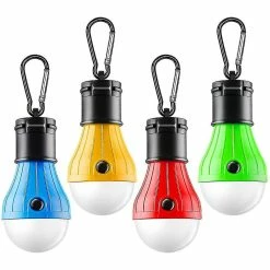 Cold Frost Led Tente Lanterne Lampe Lumière D’Urgence Batterie Alimenté Ampoule Étanche