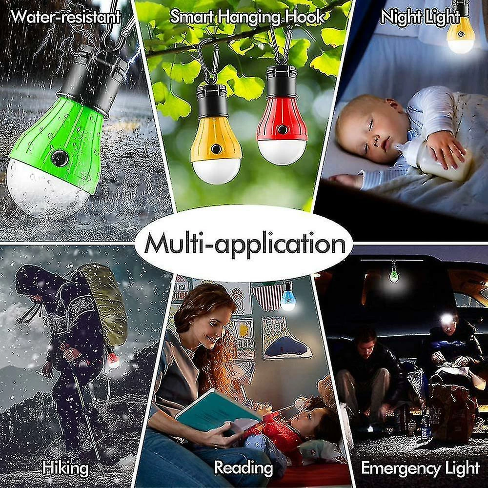 Cold Frost Led Tente Lanterne Lampe Lumière D’Urgence Batterie Alimenté Ampoule Étanche 5 Cold Frost Led Tente Lanterne Lampe Lumière D’Urgence Batterie Alimenté Ampoule Étanche – Image 5