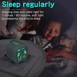 Camping Cookware & Dinnerware Réveil Pour Enfants, Heilwiy Day / Night Light Couleurs Lampe De Table, Heilwiy Night Light Et Cadeau De Musique -Glass Vases Boutique de vente 487422508 max