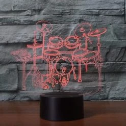 Unbranded Veilleuse 3d Led Rack Drum Set Modélisation Veilleuse 7 Couleurs Lampe De Bureau Maison Décoration Instruments De Musique Chevet Sommeil Éclairage Cadeau3d7l-86 7 Unbranded Veilleuse 3d Led Rack Drum Set Modélisation Veilleuse 7 Couleurs Lampe De Bureau Maison Décoration Instruments De Musique Chevet Sommeil Éclairage Cadeau3d7l-86 -Glass Vases Boutique de vente 490018743 max