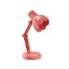 Unbranded Led Mini Lampe De Table Chambre Chevet Veilleuse, Portable Étudiant Dortoir Chambre Bureau Lampe De Lecture - Rose Rouge