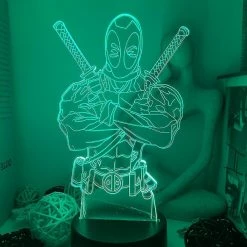 Unbranded Cadeaux De Lumières De Nuit, Cadeaux De Lampe 3D Avec 16 Couleurs Changeantes, Tactile Et Télécommandedésappool 2