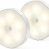 Unbranded Lumière De Nuit Led, Lampe De Détecteur De Mouvement Intérieur Magnétique Avec Tampons Adhésifs Gratuits, Stick Anywhere, Capteur Sans Fil Rechargeable USB | | Blanc Chaud Paquet De