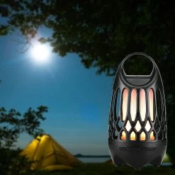 Unbranded Haut-parleur Sans Fil Portable, Haut-parleur Bluetooth 5.0 Avec Lampe De Bureau à LED Et Effet De Flamme Clignotante Haut-parleur Stéréo étanche -Glass Vases Boutique de vente 490023657 max