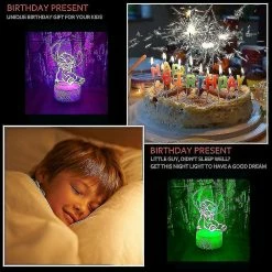 Unbranded Kawaii Cartoon Lilo Et Stitch Anime Figure 3d Led Illusion D’Optique Chambre Décor Lampe De Table Avec Télécommande 7 Couleurs Acrylique Sommeil Nuit Lumière Anniversaire 6 Unbranded Kawaii Cartoon Lilo Et Stitch Anime Figure 3d Led Illusion D’Optique Chambre Décor Lampe De Table Avec Télécommande 7 Couleurs Acrylique Sommeil Nuit Lumière Anniversaire -Glass Vases Boutique de vente 490023924 max