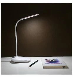 Unbranded Lampe Sans Fil Gladle Led Lampe De Bureau, Lampes De Table à Piles, Lampe De Lecture Dimmable Rechargeable Avec Minuterie, Lampe Tactile à Col De Cygne Réglable Pour