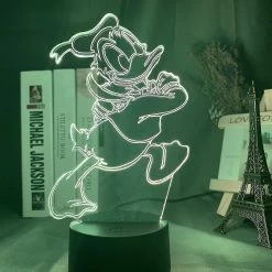 Unbranded Cadeaux De Lumières De Nuit, Lampe 3D Avec 16 Couleurs Changeantes, Tactile Et Télécommandecartoon-9