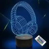 Unbranded Illusion D’optique 3d Lampe Casque