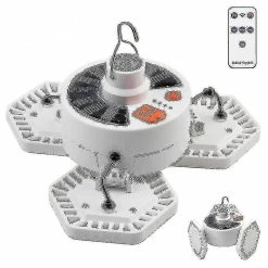 Jingdong 126led Solar Camping Light Usb Rechargeable Emergency Night Light Lampe D’extérieur Avec Télécommande -Glass Vases Boutique de vente 492763584 max