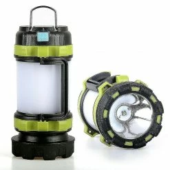 Unbranded 1200 Lumen 100w Usb Rechargeable Led Torch, Camping Lampe De Poche Extérieure
