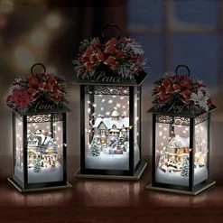 Unbrand Led Noël Vacances Amour Et Paix Lumières Portable Petite Lampe à Huile Décoration De Bureau -Glass Vases Boutique de vente 496253811 max