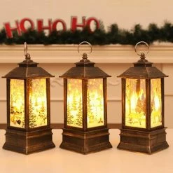 Unbrand Led Noël Vacances Amour Et Paix Lumières Portable Petite Lampe à Huile Décoration De Bureau -Glass Vases Boutique de vente 496254006 max