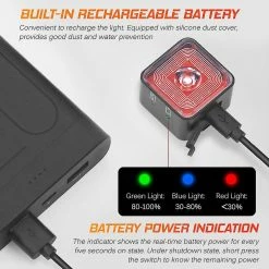 Unbranded Enlee Bicycle Avant / Arrière Lumière Ip66 Imperméable à L’eau Feu Arrière Vélo Veilleuse Cyclisme Lampe De Sécurité Pour VTT Vélos Légers Vélos -Glass Vases Boutique de vente 496704753 max