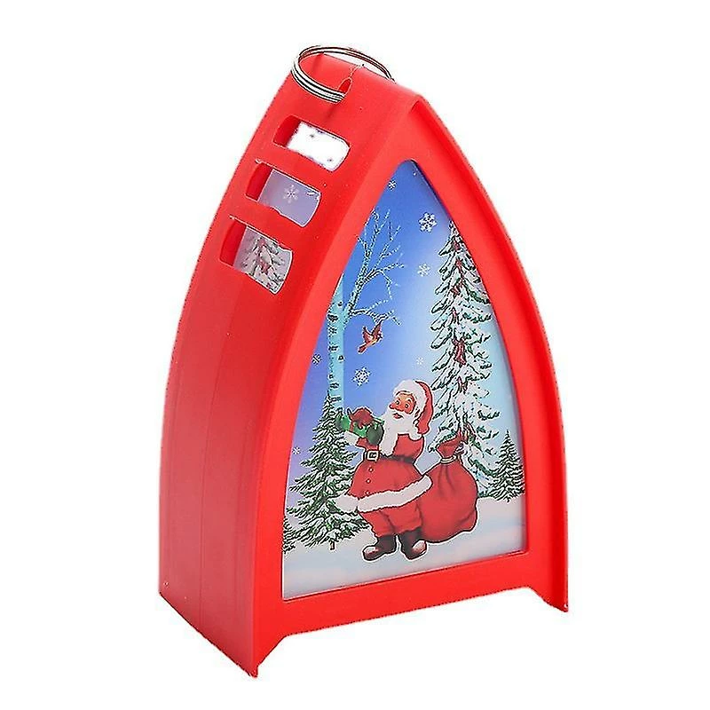 Redmiter Lanterne De Noël, Lampe Batterie Props Déco Decor De Pièce Maîtresse Sans Flamme Pour La Décoration, Santa2pcsred 1 Redmiter Lanterne De Noël, Lampe Batterie Props Déco Decor De Pièce Maîtresse Sans Flamme Pour La Décoration, Santa2pcsred
