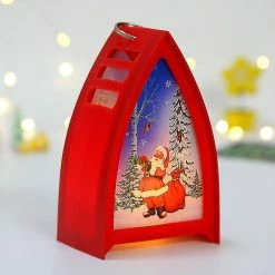 Redmiter Lanterne De Noël, Lampe Batterie Props Déco Decor De Pièce Maîtresse Sans Flamme Pour La Décoration, Santa2pcsred 9 Redmiter Lanterne De Noël, Lampe Batterie Props Déco Decor De Pièce Maîtresse Sans Flamme Pour La Décoration, Santa2pcsred -Glass Vases Boutique de vente 499716144 max