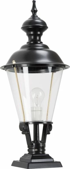 KS Verlichting - Bridgeport Zwart - Lampe De Jardin - Lampe Sur Pied Extérieur - Lampe D'extérieur Sur Pied - Lampe De Jardin Sur Pied