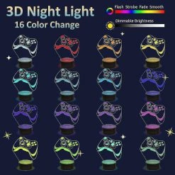 Unbranded Shxx Attivolife Gamepad 3d Lampe, Hologram Illusion Controller Night Light Pour Enfant 3d8l-513 7 Unbranded Shxx Attivolife Gamepad 3d Lampe, Hologram Illusion Controller Night Light Pour Enfant 3d8l-513 -Glass Vases Boutique de vente 504176216 max