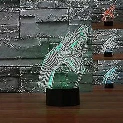 Unbranded Shxx 3d Snake Night Light Table Bureau Illusion Optique Lampes 7 Couleurs Lumières Changeantes Led Lampe De Table Noël Accueil Amour Anniversaire Enfants Enfants Décor Jouet Gif