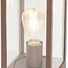 QAZQA Charlois - Lampe D'extérieur Sur Pied Industrielle | Lampadaire D'extérieur - 1 Lumière - H 40 Cm - Brun Rouille - Industriel - Éclairage Extérieur