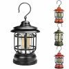 Jnjyq Outdoor Camping Light Portable Retro Style Led Lampe Suspendue Lampe De Camping Outil